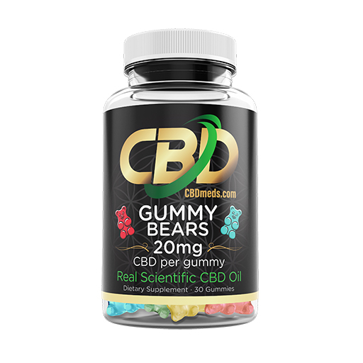 Gummy Bears 20mg - CBD MEDS